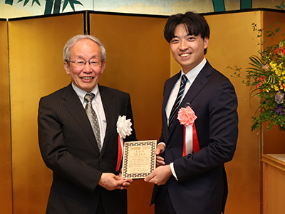 情報通信技術標準化奨励賞 齋藤 幸寿 様