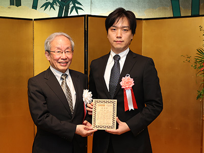 情報通信技術標準化奨励賞 田中 悠介 様